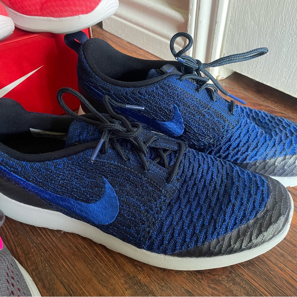 Nike Blue and Black Athletic Shoes